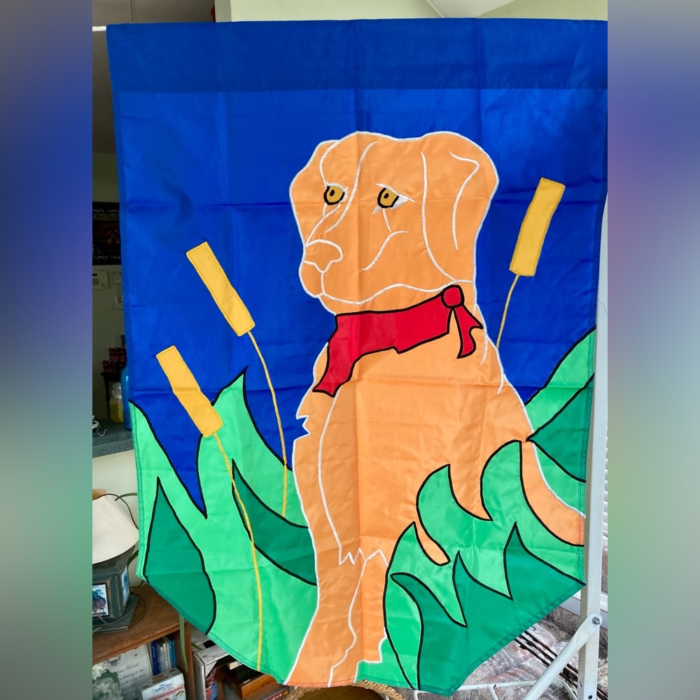 Labrador Retriever Flag (28”x39”)